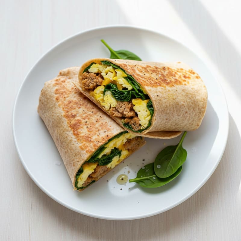 Breakfast Egg and Cheese Wrap