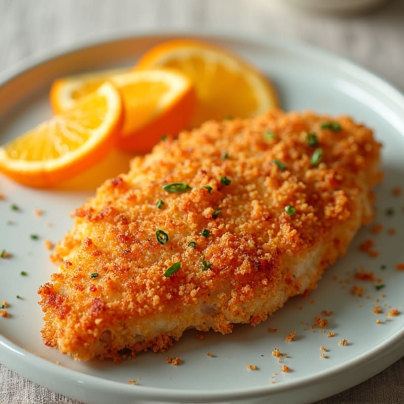 Crispy Baked Orange Chicken