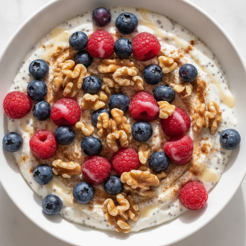Berry Chia Seed Breakfast Bowl