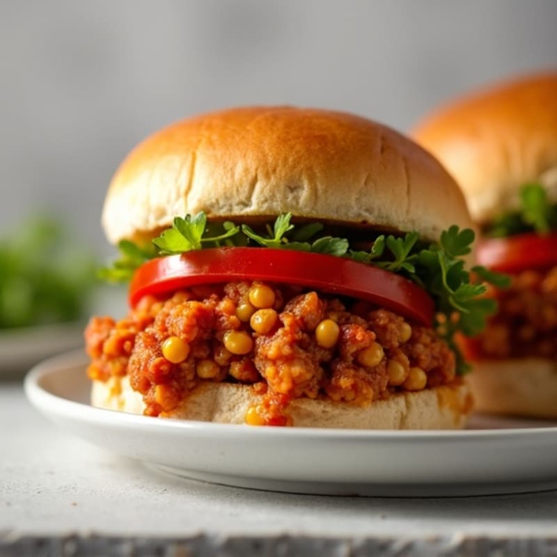 Lean Turkey & Lentil Sloppy Joe Sliders