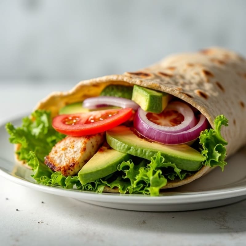 Fresh Grilled Chicken Wrap