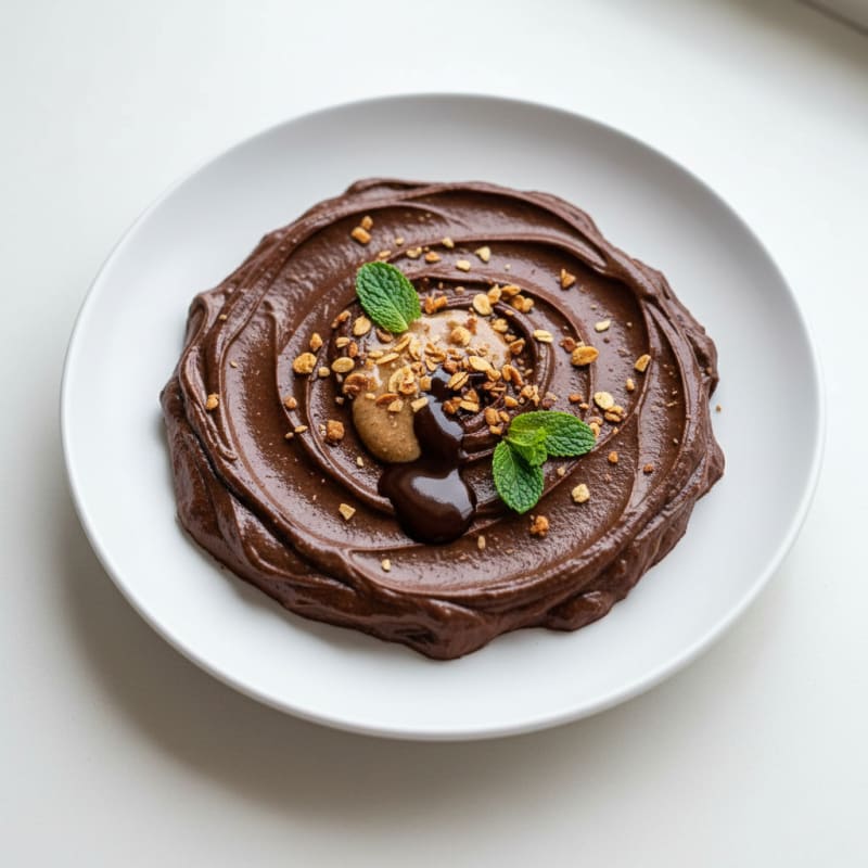 Silky Tofu Chocolate Protein Pudding