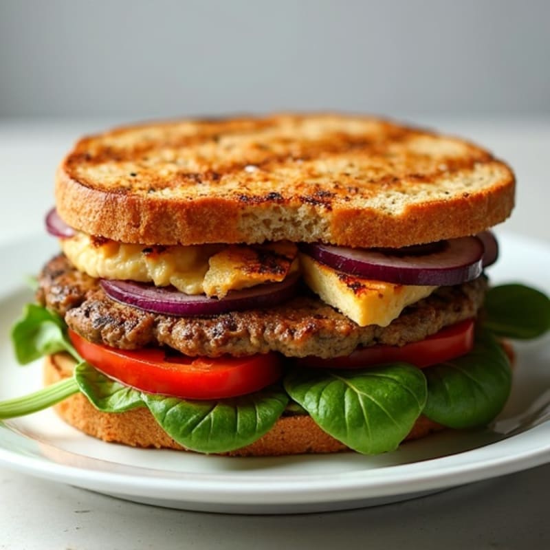 Hearty Grilled Vegetable Sandwich
