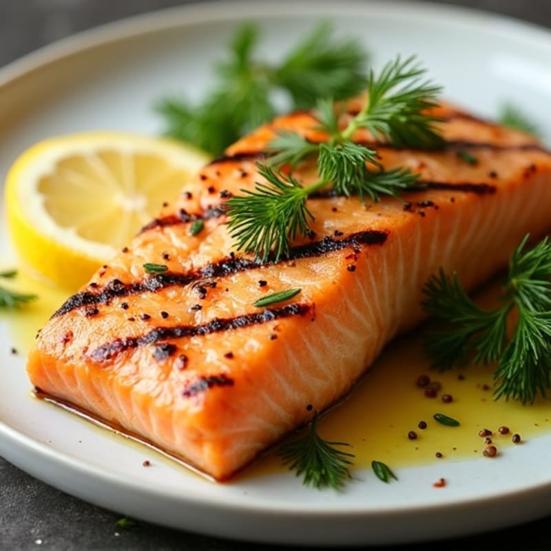 Lemon Herb Grilled Salmon