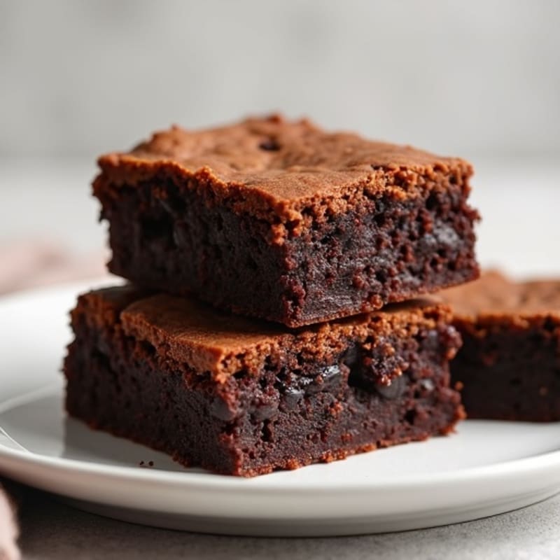 Fudgy Sweet Potato Black Bean Brownies