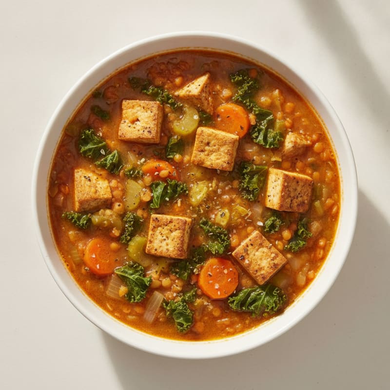 Hearty Lentil and Vegetable Soup