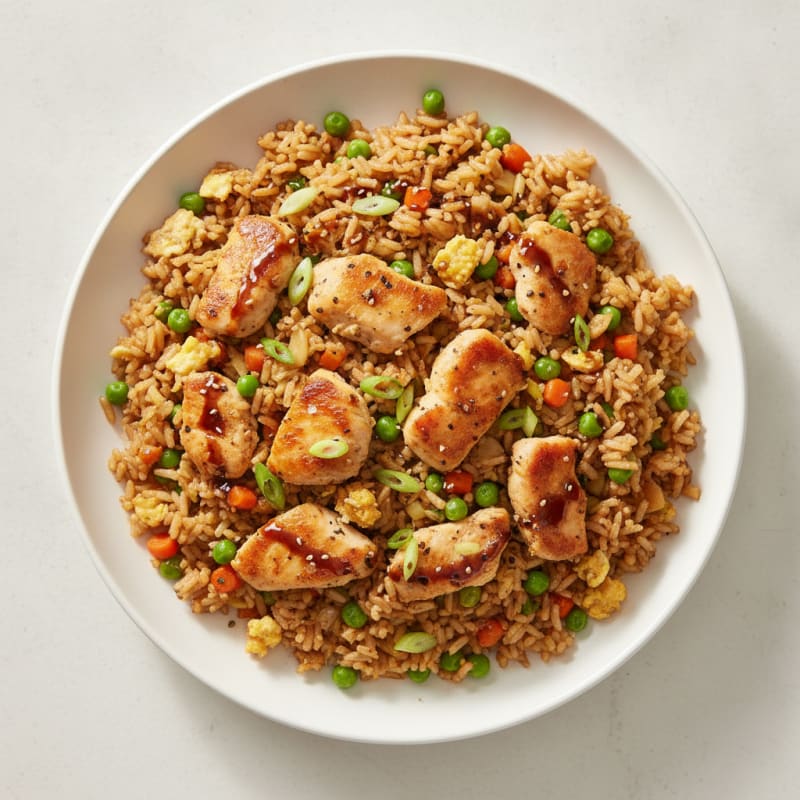 Chicken and Vegetable Fried Rice