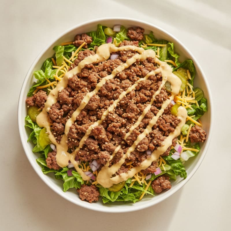 Big Mac Protein Bowl