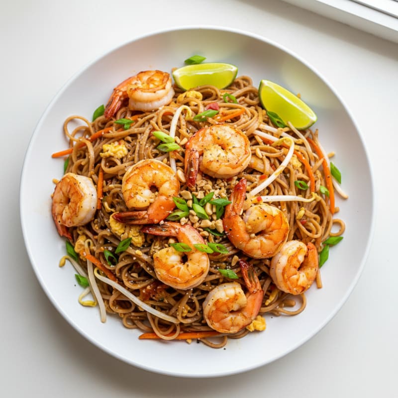 Zesty Chili-Lime Shrimp Pad Thai