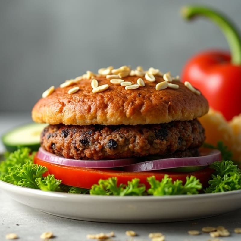 Smoky Black Bean Burgers