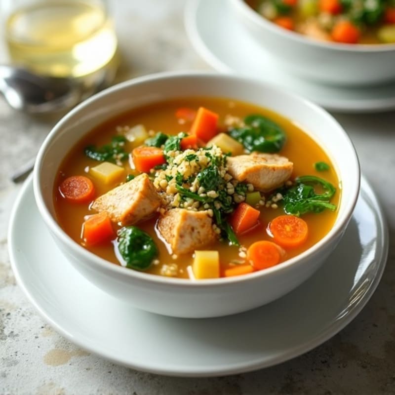 Hearty Chicken and Vegetable Soup