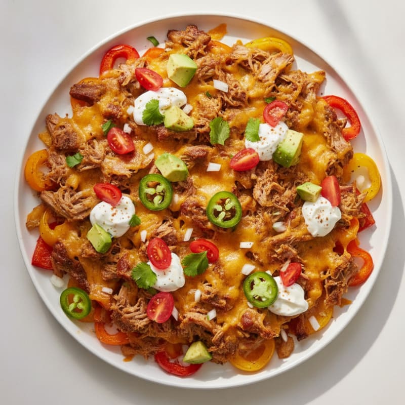 Smoky Pulled Pork Nachos