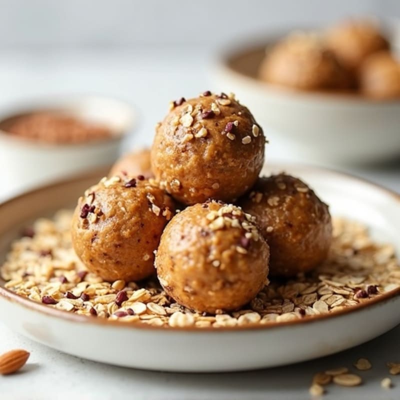 No-Bake Almond Butter Protein Bites