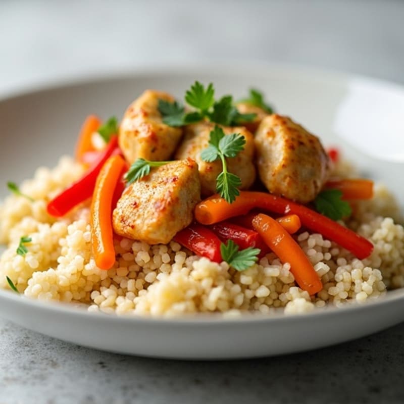 Cauliflower Rice Chicken Stir-Fry