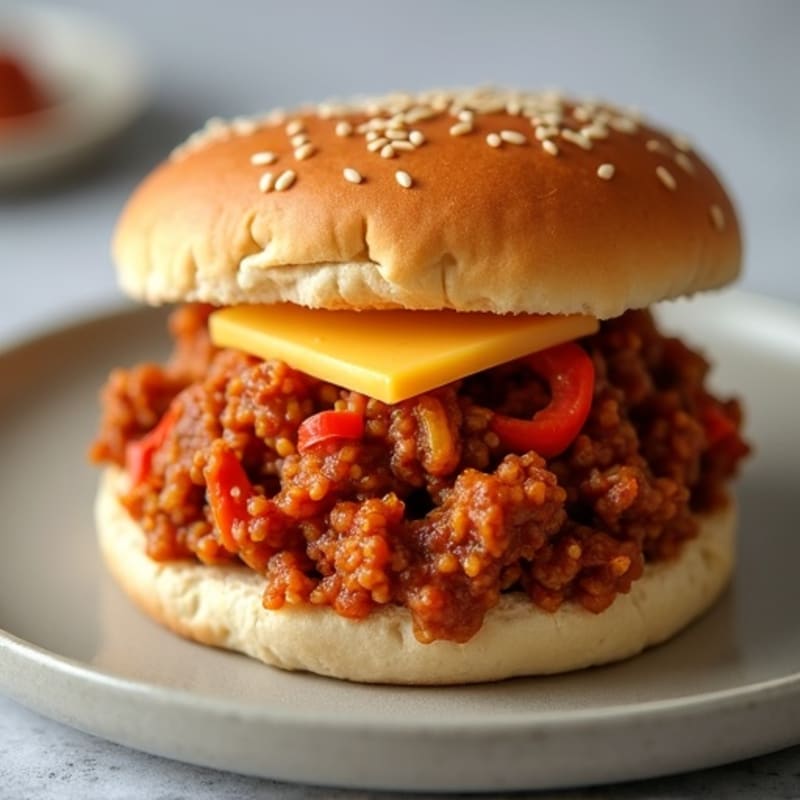 Hearty Lean Ground Turkey Sloppy Joes with Whole Wheat Sliders