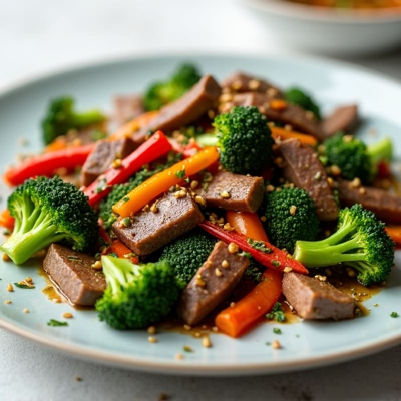 Healthy Beef and Broccoli Stir-Fry