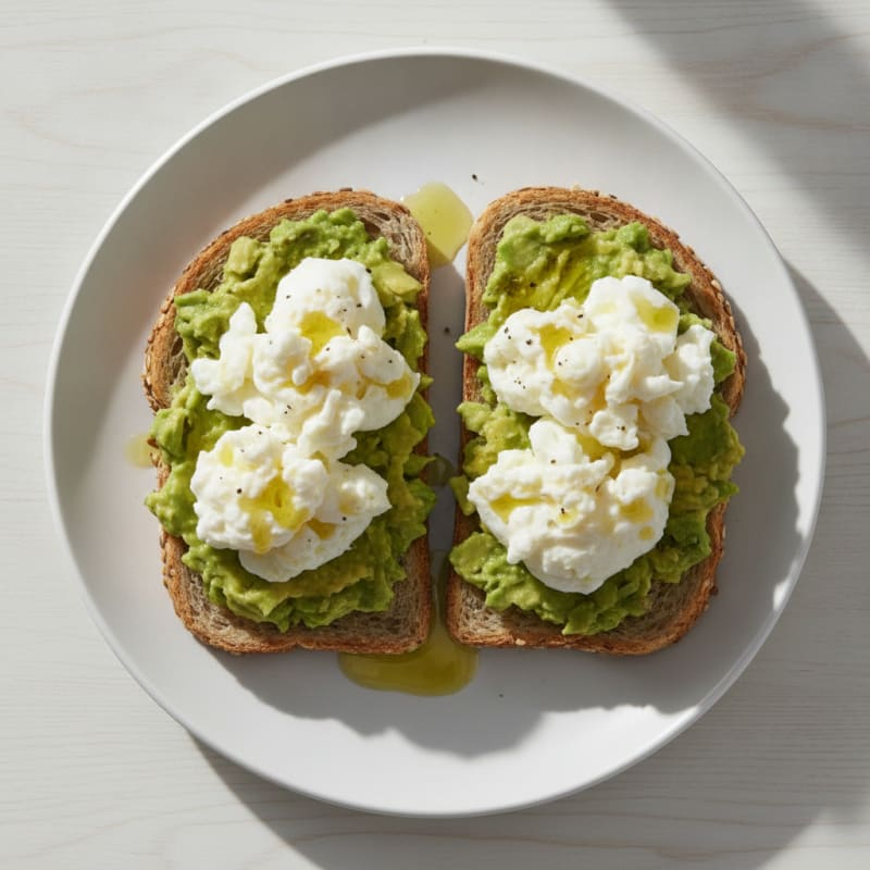 Egg White and Avocado Toast