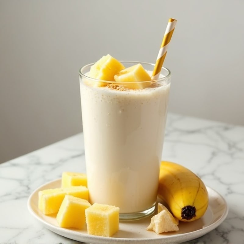 Creamy Coconut Protein Smoothie