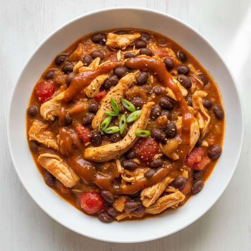Slow Cooker Pumpkin Chicken Chili