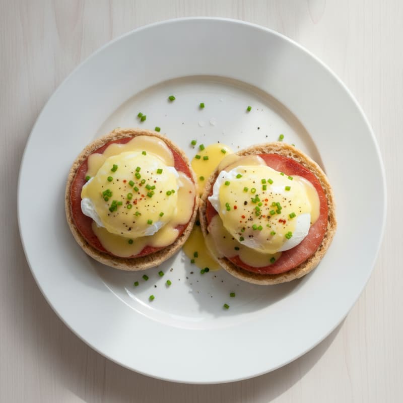 Classic Eggs Benedict with Hollandaise