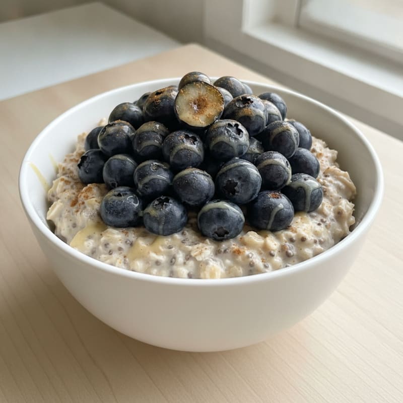Berry Chia Overnight Oats