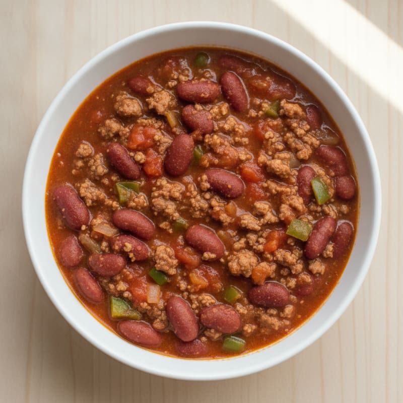 Hearty Beef and Bean Chili