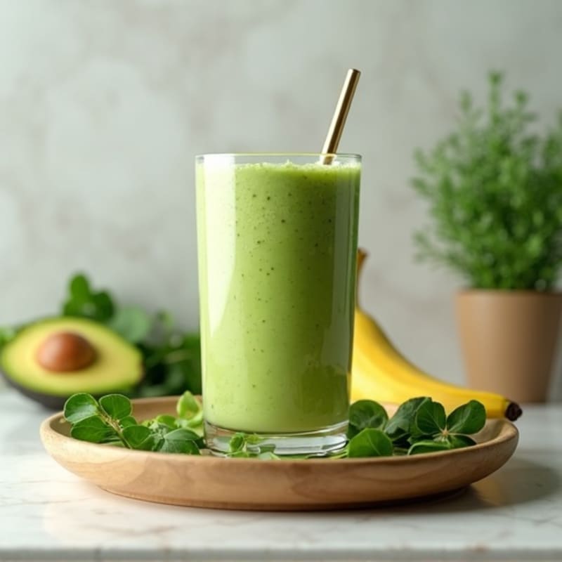 Creamy Green Protein Smoothie