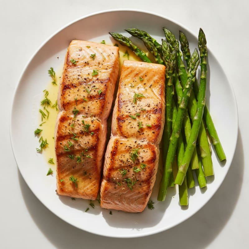 Lemon Herb Grilled Salmon