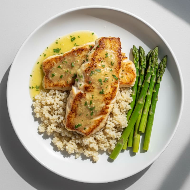 Pan-Seared Lionfish with Lemon-Herb Sauce