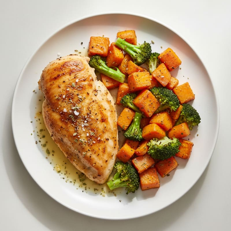 Crispy Lemon-Herb Roasted Chicken