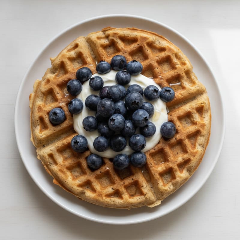 Protein-Packed Buttermilk Waffles