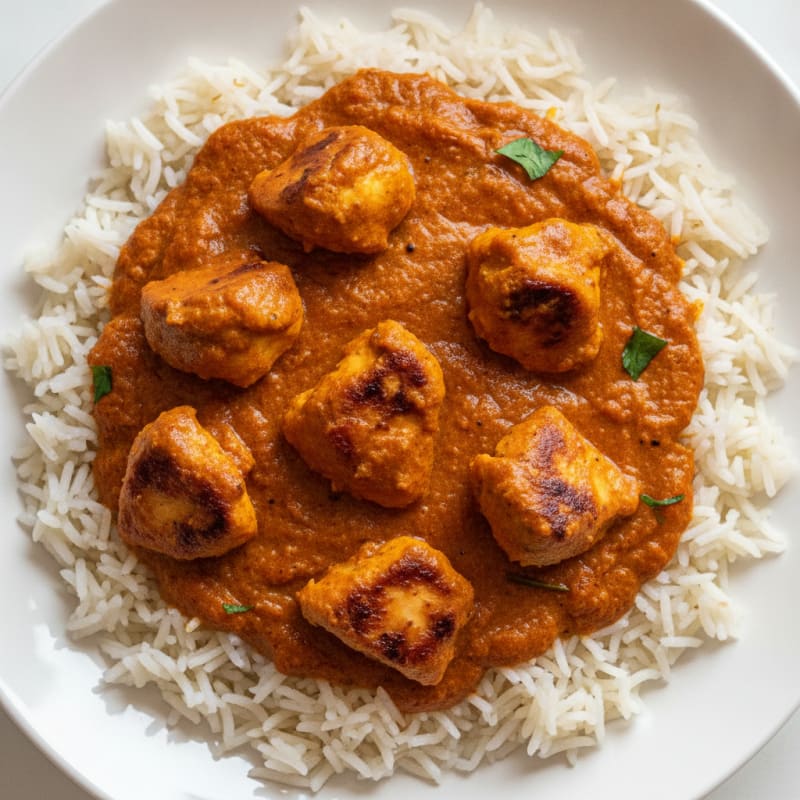Chicken Tikka Masala with Basmati Rice
