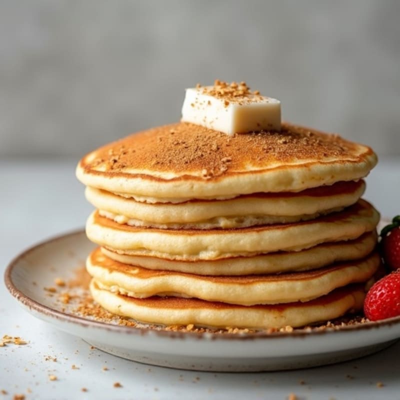 Fluffy Greek Yogurt Protein Pancakes