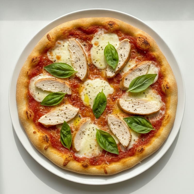 Classic Margherita Pizza with Fresh Basil