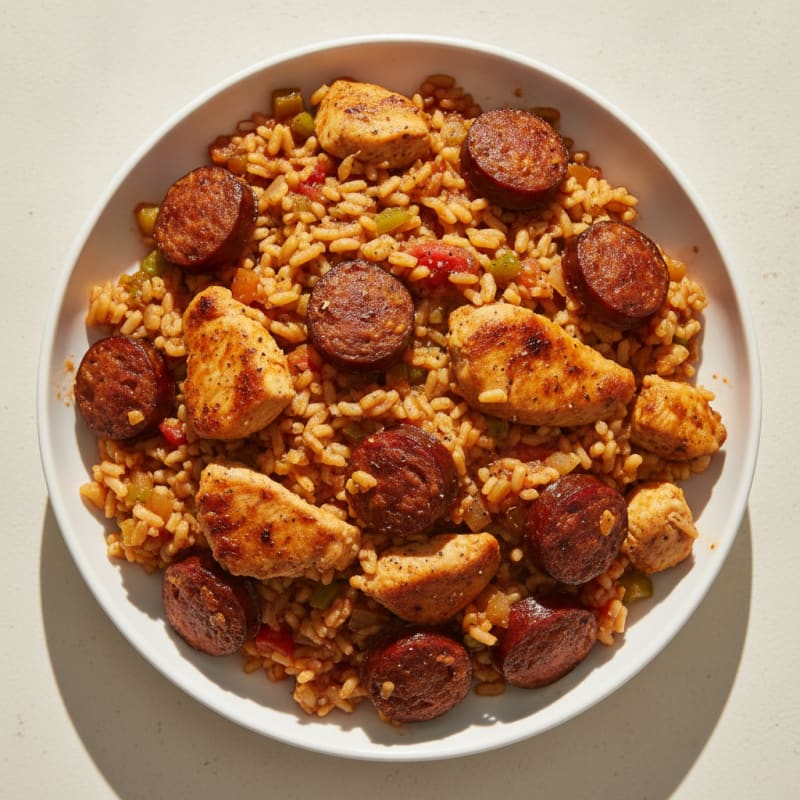 Cajun Chicken Jambalaya with Andouille Sausage