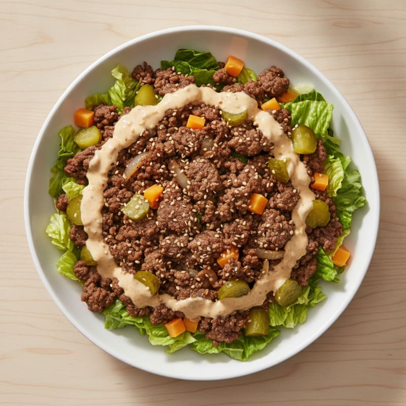 Big Mac Protein Bowl