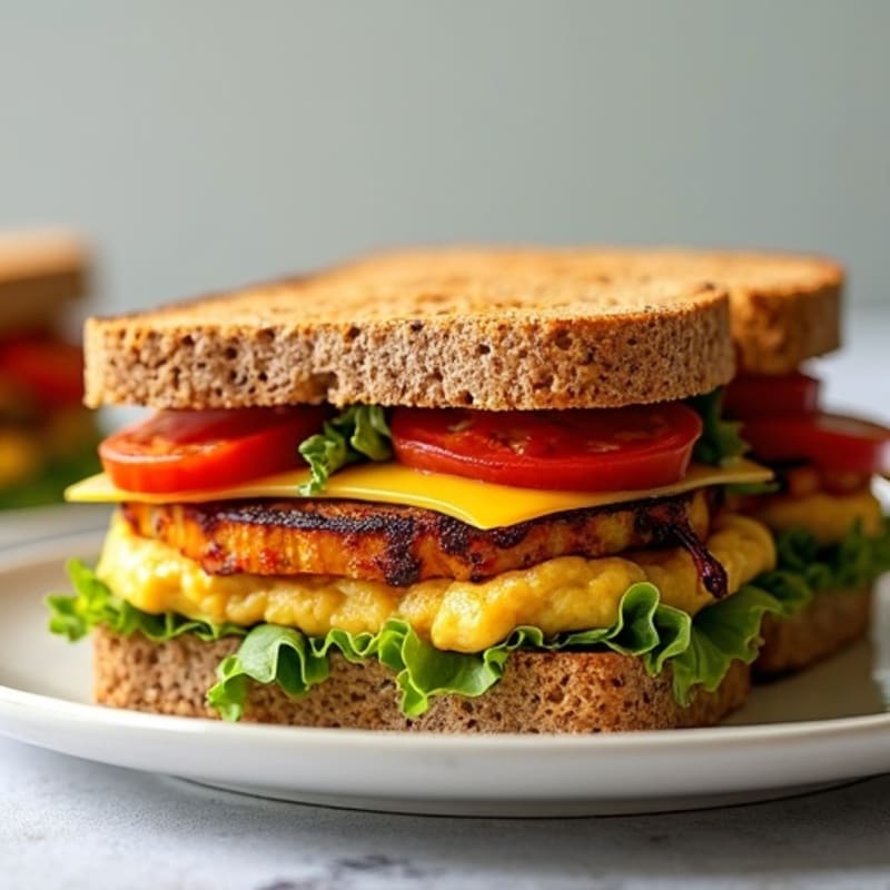 Hearty Grilled Vegetable Sandwich