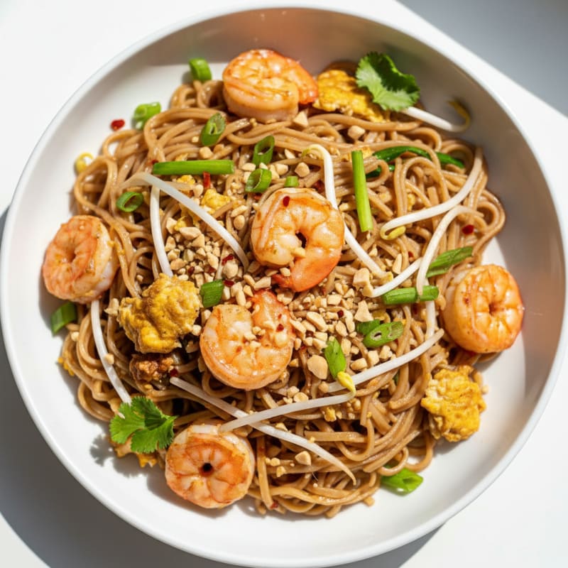 Shrimp Pad Thai Noodles