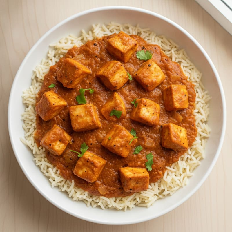 Spiced Butter Chicken with Basmati Rice