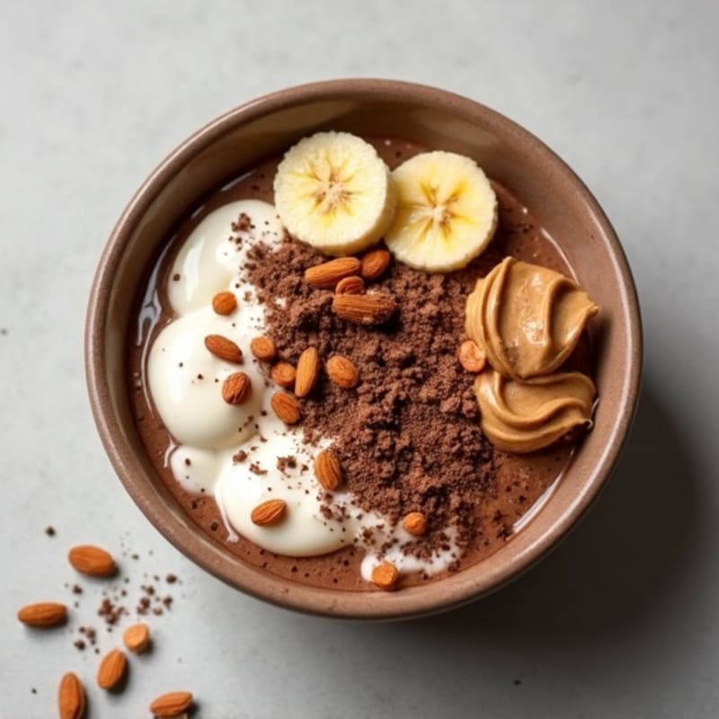 Fudgy Chocolate Protein Bowl