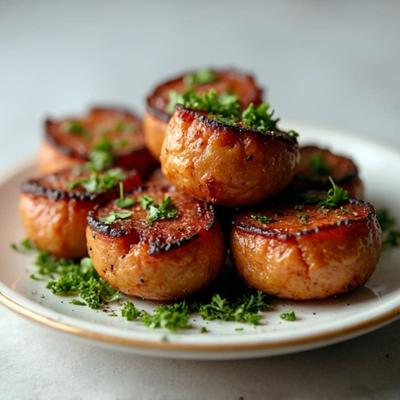 Pan-Seared Garlic Herb Steak Bites