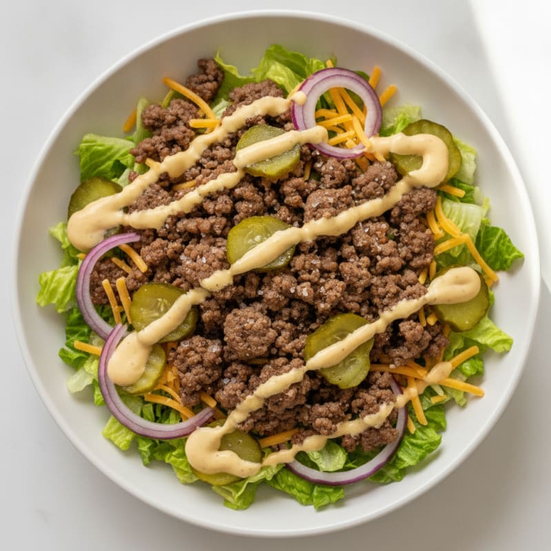 Big Mac Protein Bowl