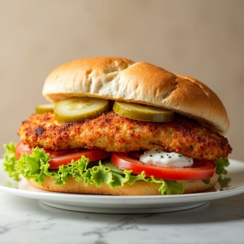 Crispy Baked Chicken Sandwich