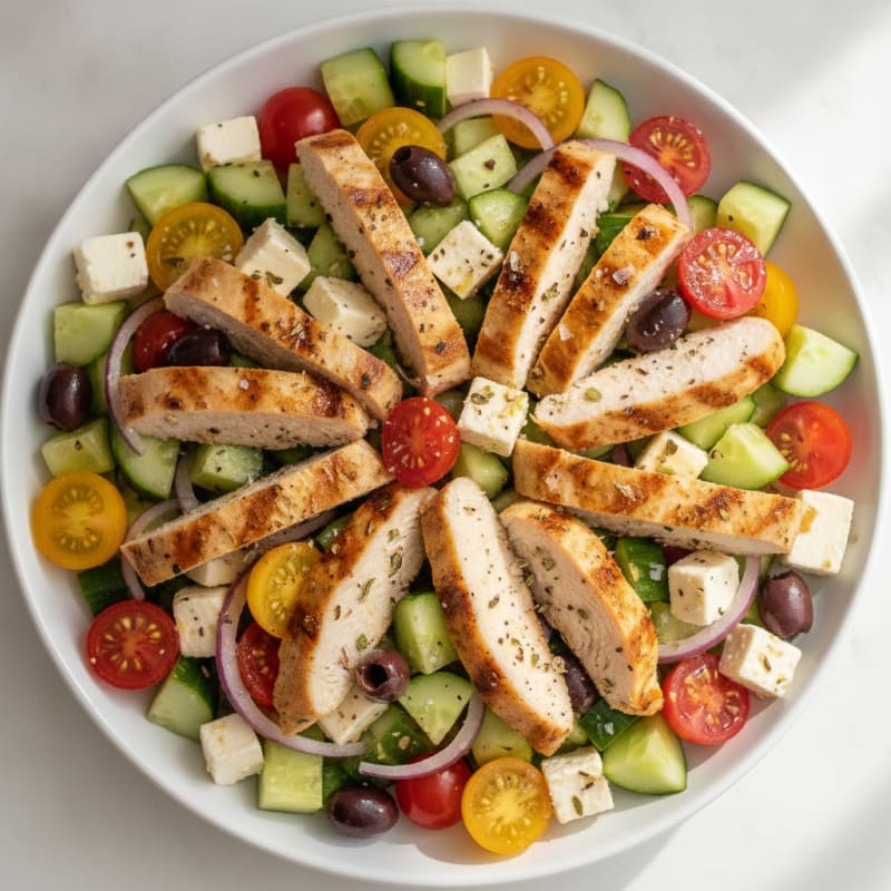 Mediterranean Herb Chicken Salad