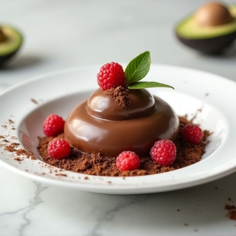 Silky Chocolate Protein Pudding with Greek Yogurt