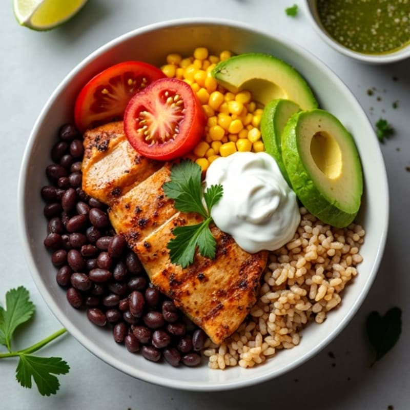 Hearty Black Bean Burrito Bowl