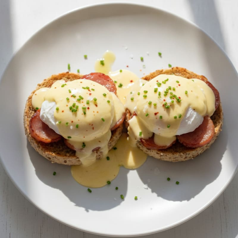 Classic Eggs Benedict with Hollandaise