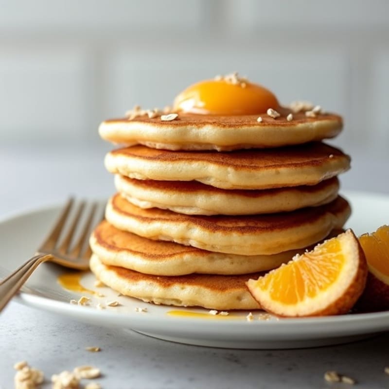 High-Protein Fluffy Cottage Cheese Pancakes