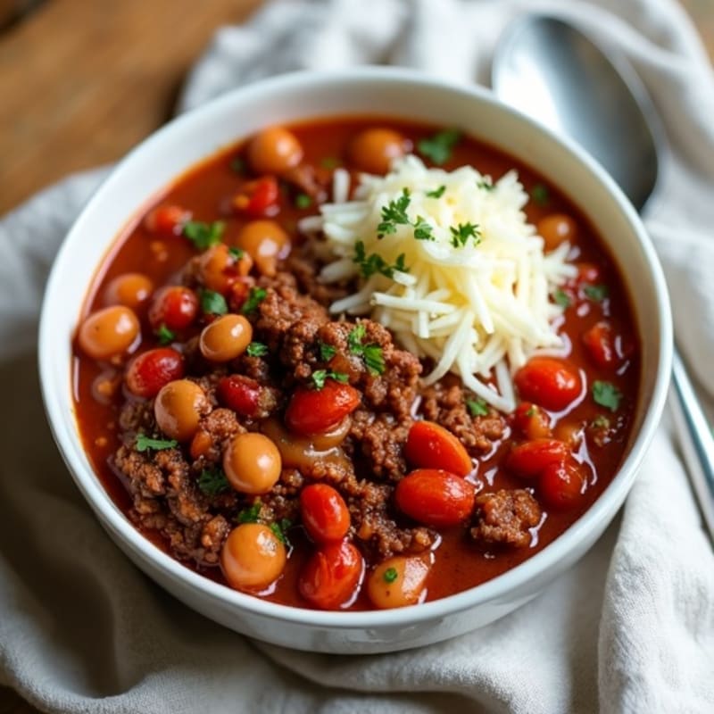 Hearty Lean Beef and Bean Chili