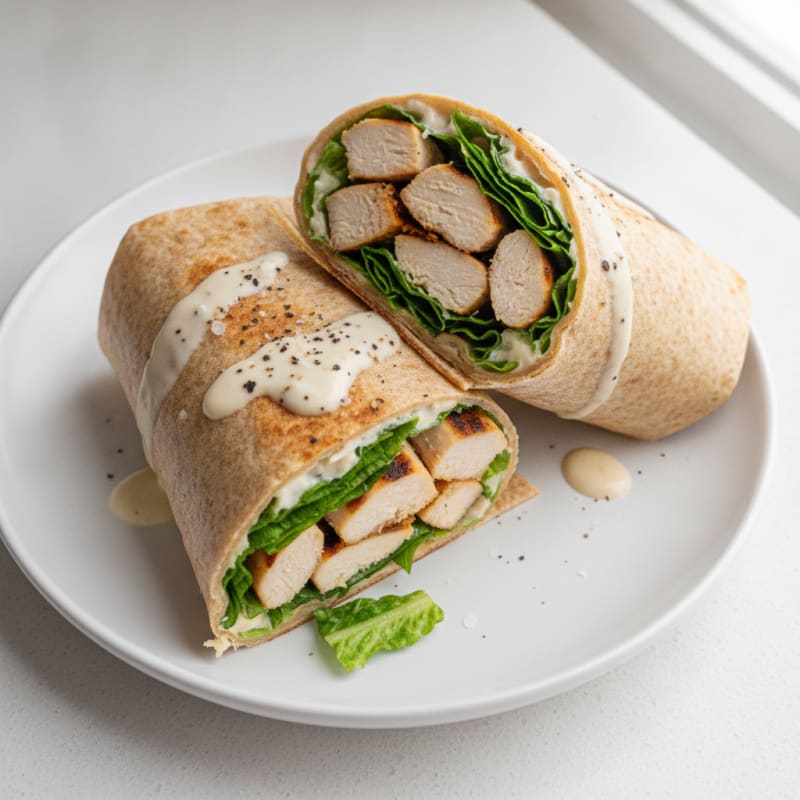 Chicken Caesar Protein Wrap